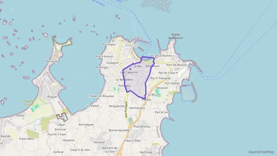 Maison 98 m² cinq pièces à vendre à Roscoff