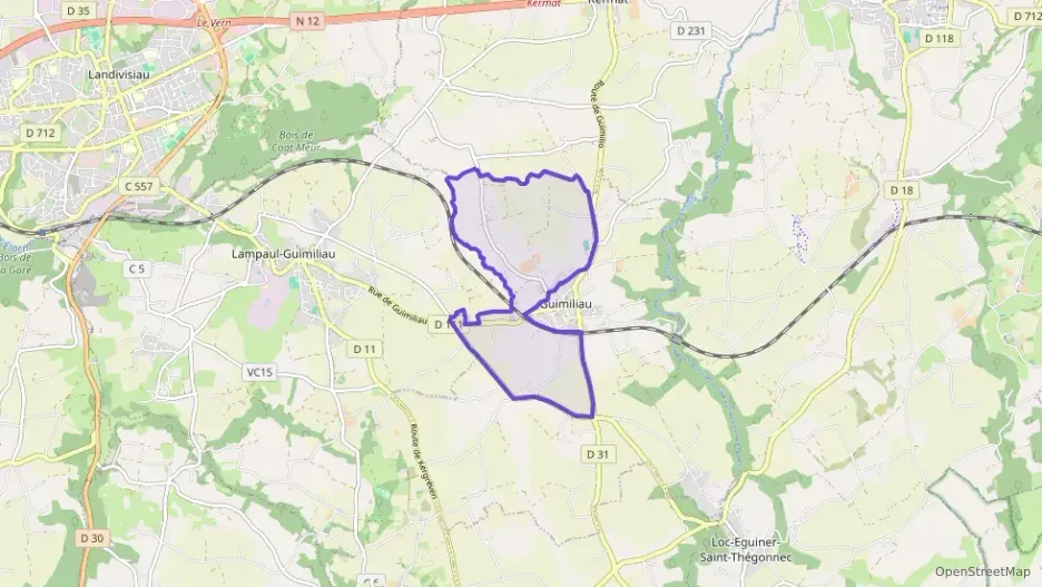 Maison 121 m² cinq pièces à vendre à Guimiliau Maison 121 m² cinq pièces à vendre à Guimiliau