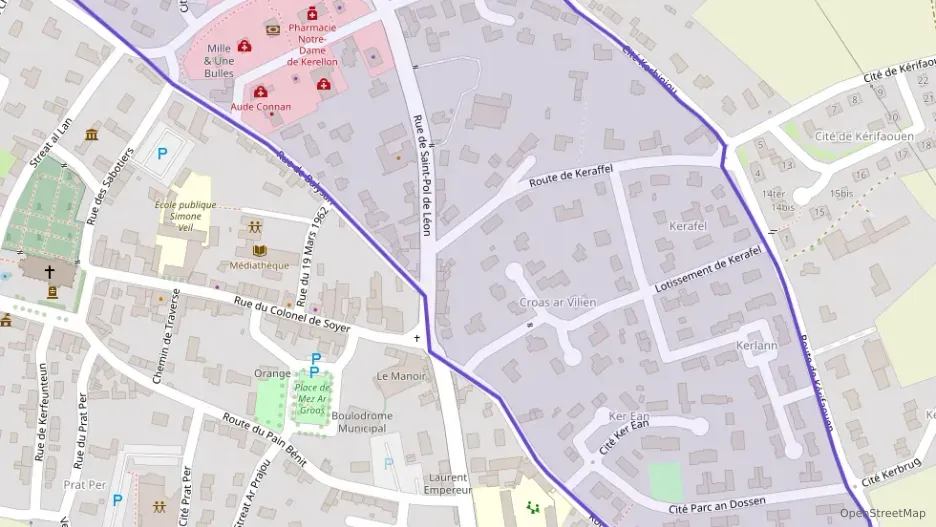 Maison 60 m² trois pièces à vendre à Plouénan