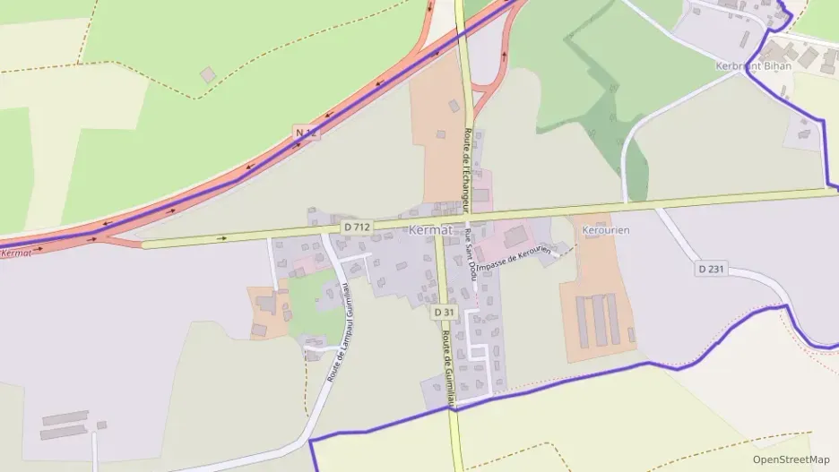 Maison 80 m² quatre pièces à vendre à Guiclan Maison 80 m² quatre pièces à vendre à Guiclan