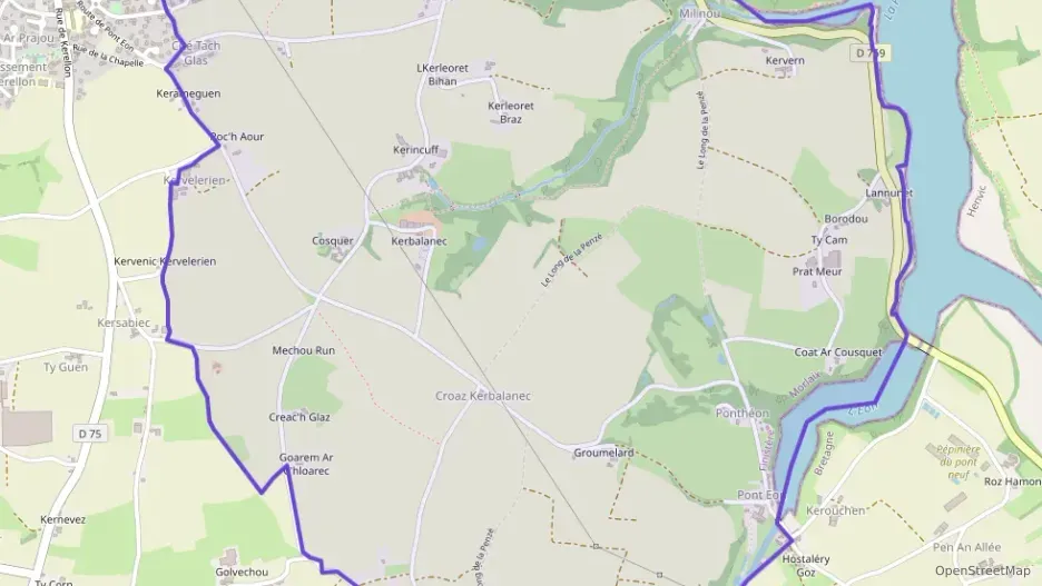 Maison 86 m² cinq pièces à vendre à Plouénan Maison 86 m² cinq pièces à vendre à Plouénan