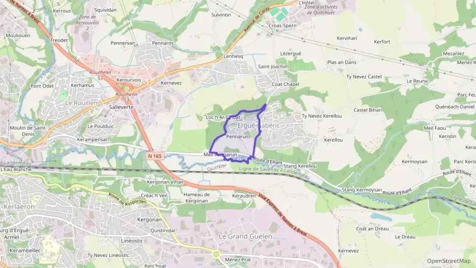 Maison 89 m² trois pièces à vendre à Ergué-Gabéric Maison 89 m² trois pièces à vendre à Ergué-Gabéric