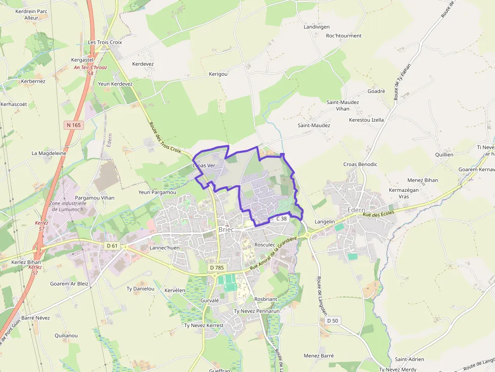 Maison 101 m² quatre pièces à vendre à Briec