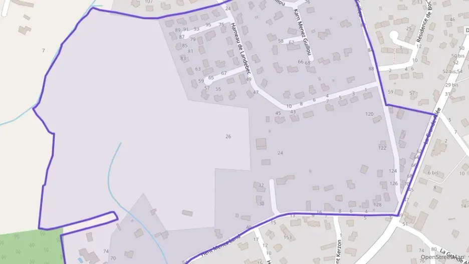 Maison 85 m² quatre pièces à vendre à Fouesnant