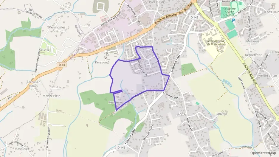 Maison 85 m² quatre pièces à vendre à Fouesnant