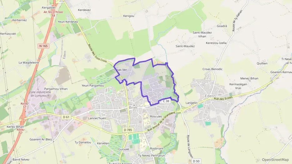 Maison 153 m² cinq pièces à vendre à Briec Maison 153 m² cinq pièces à vendre à Briec