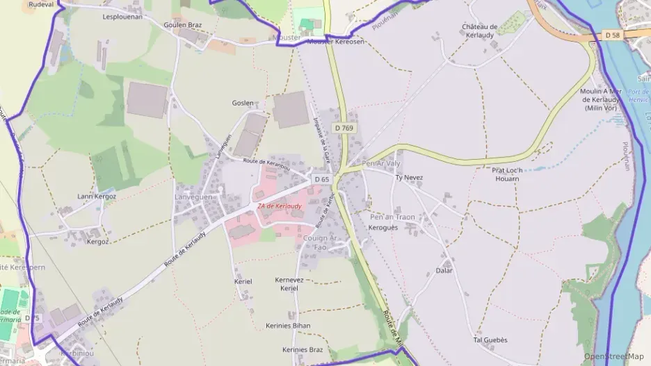 Maison 76 m² trois pièces à vendre à Plouénan Maison 76 m² trois pièces à vendre à Plouénan