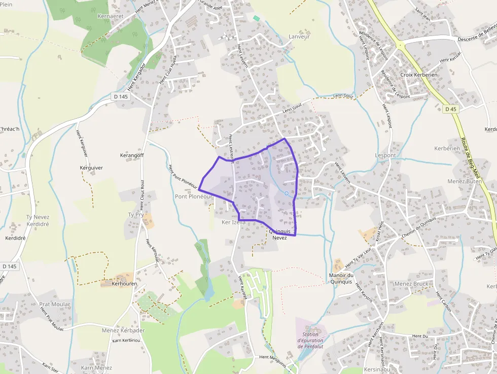 Maison 99 m² quatre pièces à vendre à Fouesnant