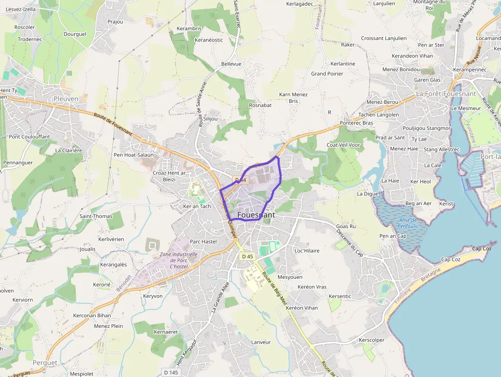 Maison 136 m² 6 pièces à vendre à Fouesnant