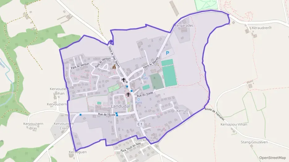 Maison 108 m² cinq pièces à vendre à Landudal Maison 108 m² cinq pièces à vendre à Landudal