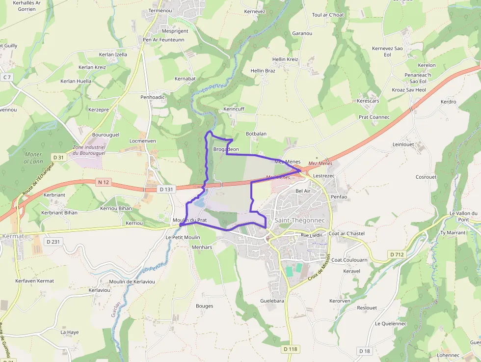 Maison 90 m² 5 pièces à vendre à Saint-Thégonnec Loc-Eguiner