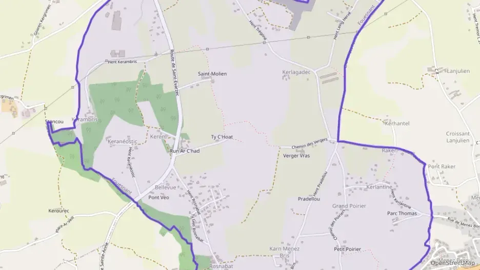 Maison 100 m² quatre pièces à vendre à Fouesnant Maison 100 m² quatre pièces à vendre à Fouesnant