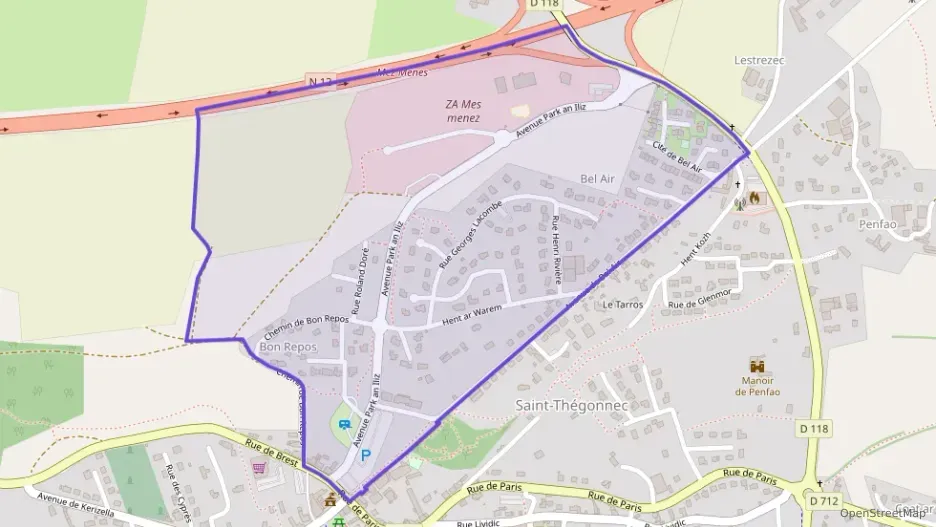 Maison 112 m² six pièces à vendre à Saint-Thégonnec Loc-Eguiner