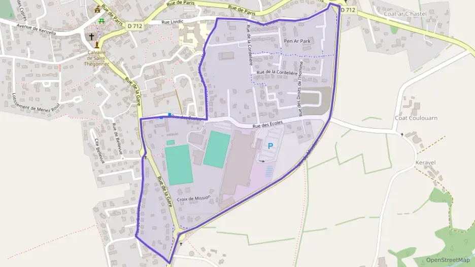 Maison 125 m² cinq pièces à vendre à Saint-Thégonnec Loc-Eguiner