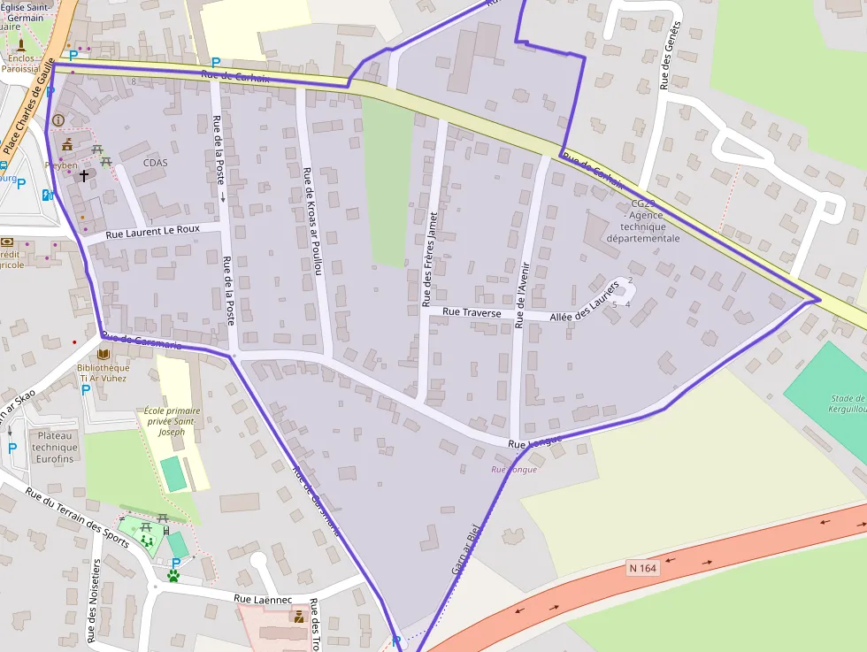 Maison 71 m² quatre pièces à vendre à Pleyben