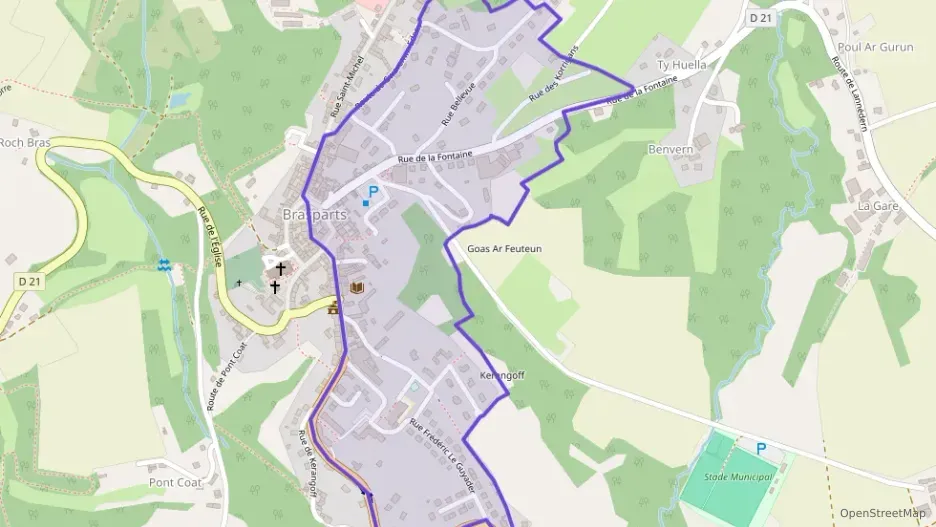 Maison 80 m² quatre pièces à vendre à Brasparts