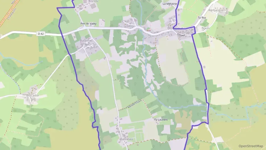 Maison 58 m² trois pièces à vendre à Botmeur Maison 58 m² trois pièces à vendre à Botmeur