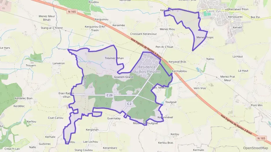 Maison 157 m² cinq pièces à vendre à Saint-Yvi