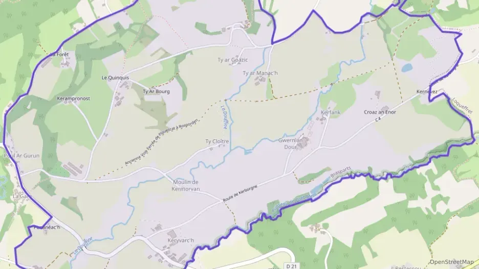 Maison 89 m² trois pièces à vendre à Brasparts