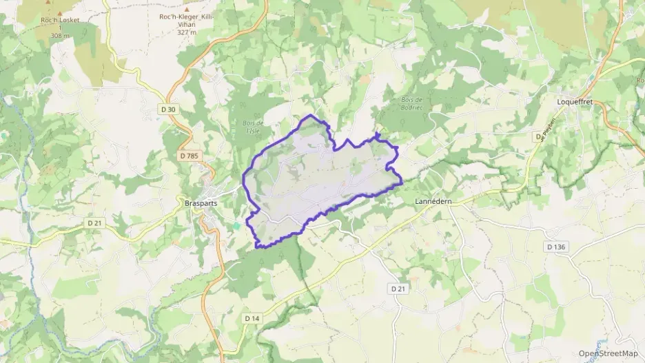 Maison 89 m² trois pièces à vendre à Brasparts