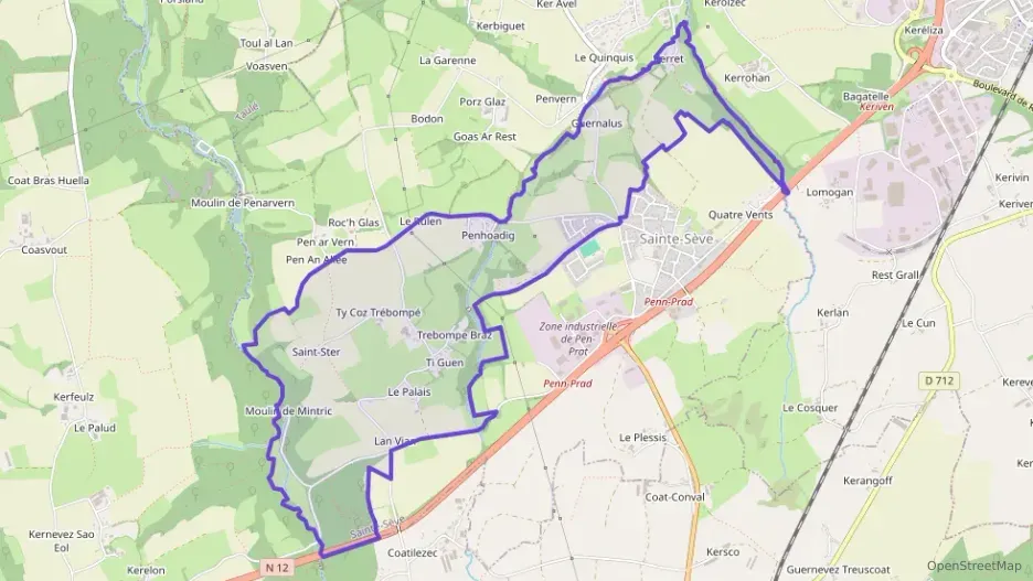 Maison 91 m² quatre pièces à vendre à Sainte-Sève Maison 91 m² quatre pièces à vendre à Sainte-Sève