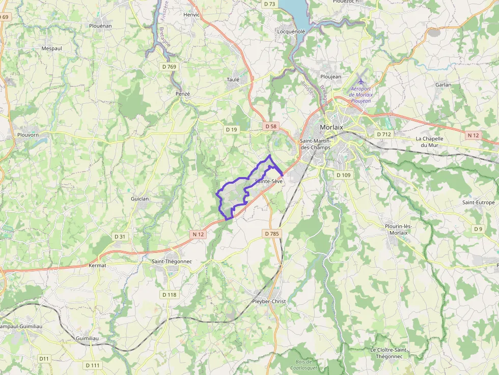 Maison 91 m² quatre pièces à vendre à Sainte-Sève