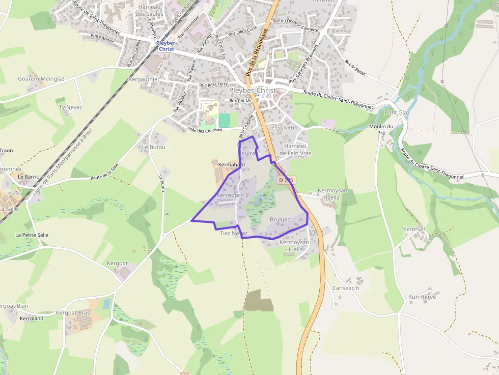 Maison 84 m² 5 pièces à vendre à Pleyber-Christ