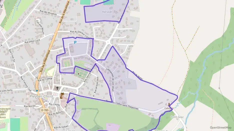 Maison 119 m² cinq pièces à vendre à Pleyber-Christ