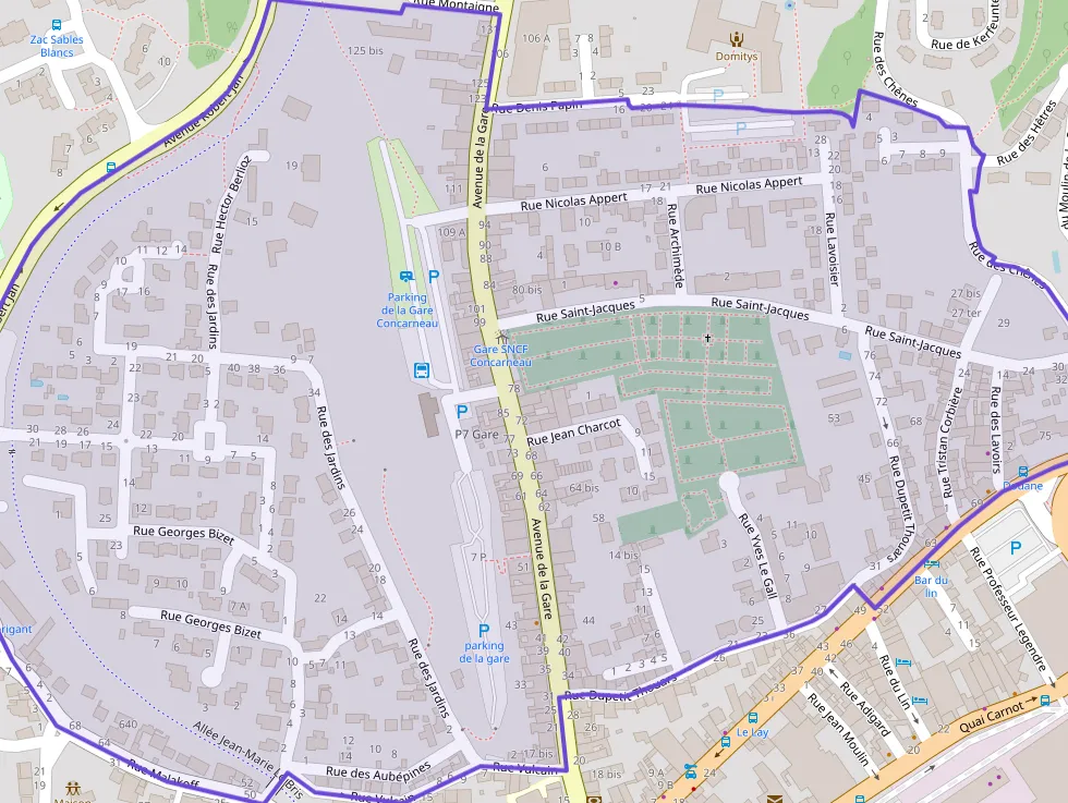 Maison 65 m² quatre pièces à vendre à Concarneau Maison 65 m² quatre pièces à vendre à Concarneau