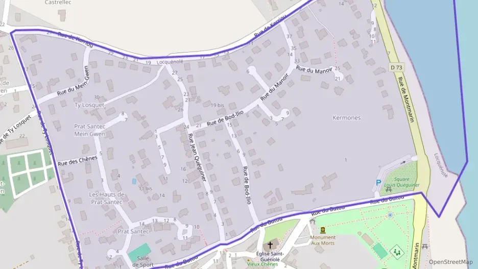 Maison 90 m² cinq pièces à vendre à Locquénolé