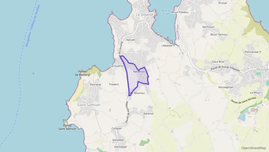 Maison 79 m² quatre pièces à vendre à Plougasnou