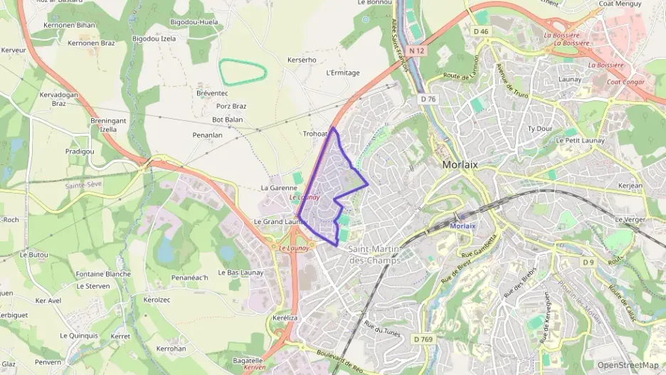 Maison 80 m² quatre pièces à vendre à Saint-Martin-des-Champs