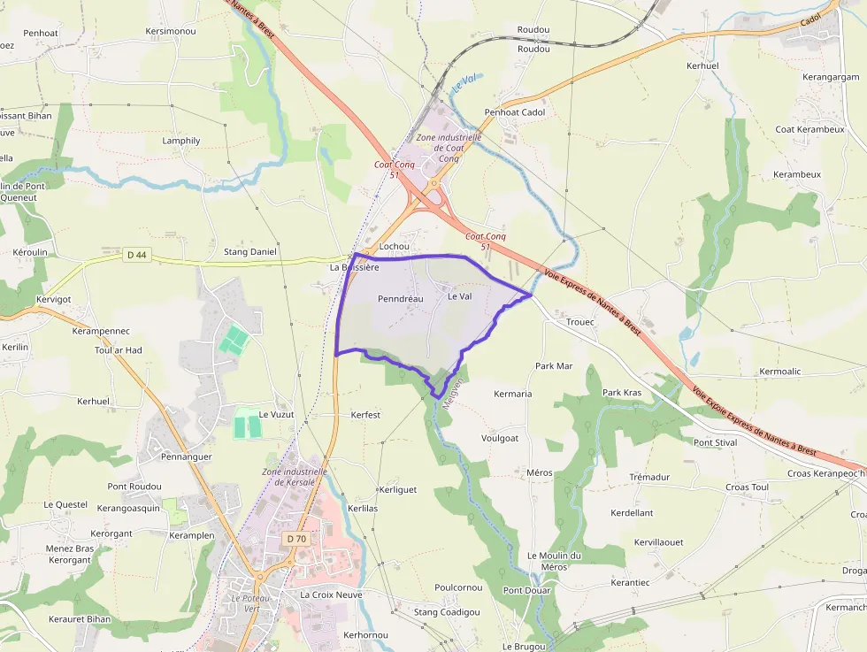 Maison 114 m² quatre pièces à vendre à Concarneau