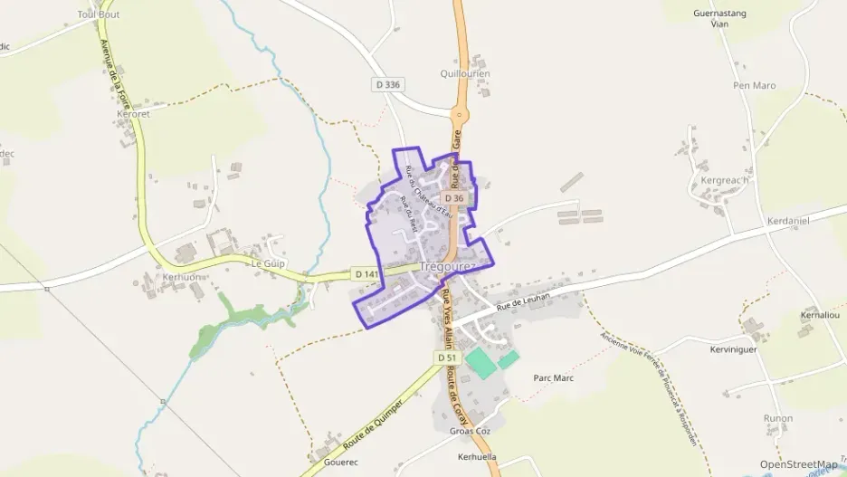 Maison 60 m² trois pièces à vendre à Trégourez