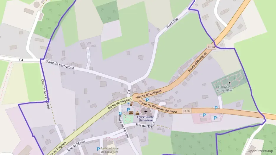 Maison 50 m² deux pieces à vendre à Loqueffret Maison 50 m² deux pieces à vendre à Loqueffret