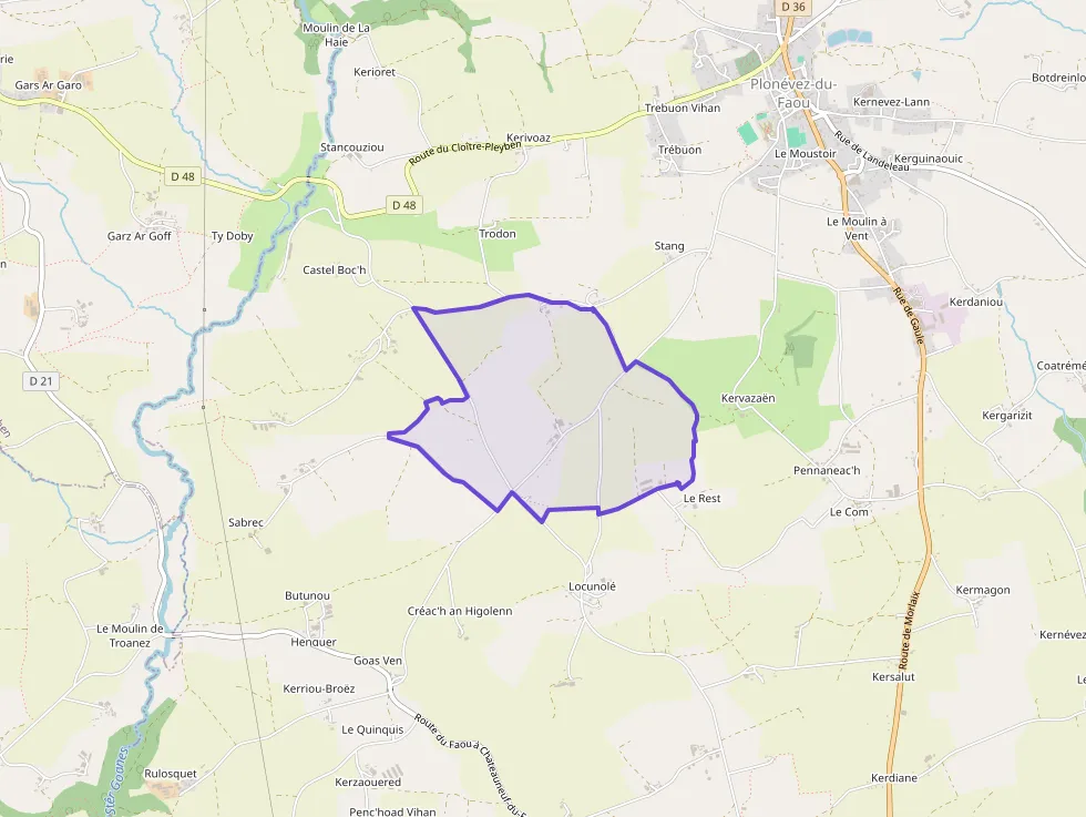 Maison 104 m² 5 pièces à vendre à Plonévez-du-Faou