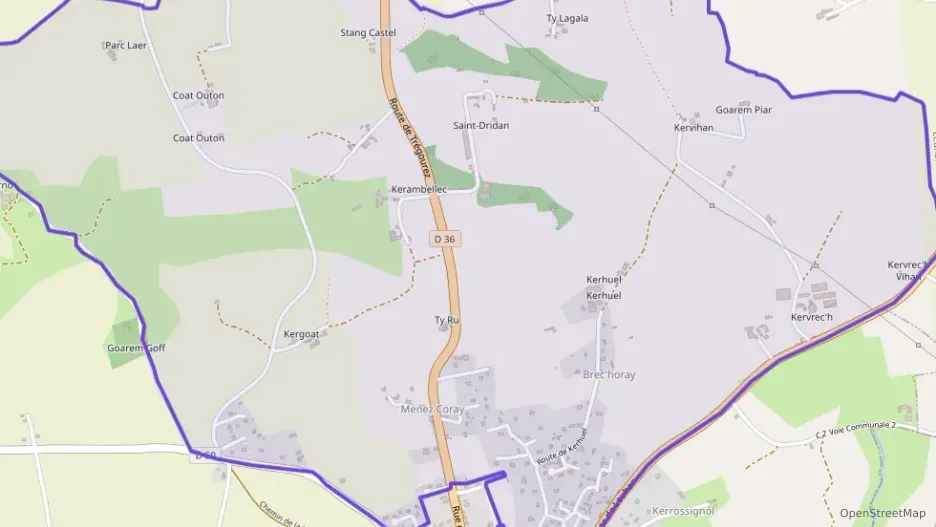 Maison 58 m² trois pièces à vendre à Coray Maison 58 m² trois pièces à vendre à Coray