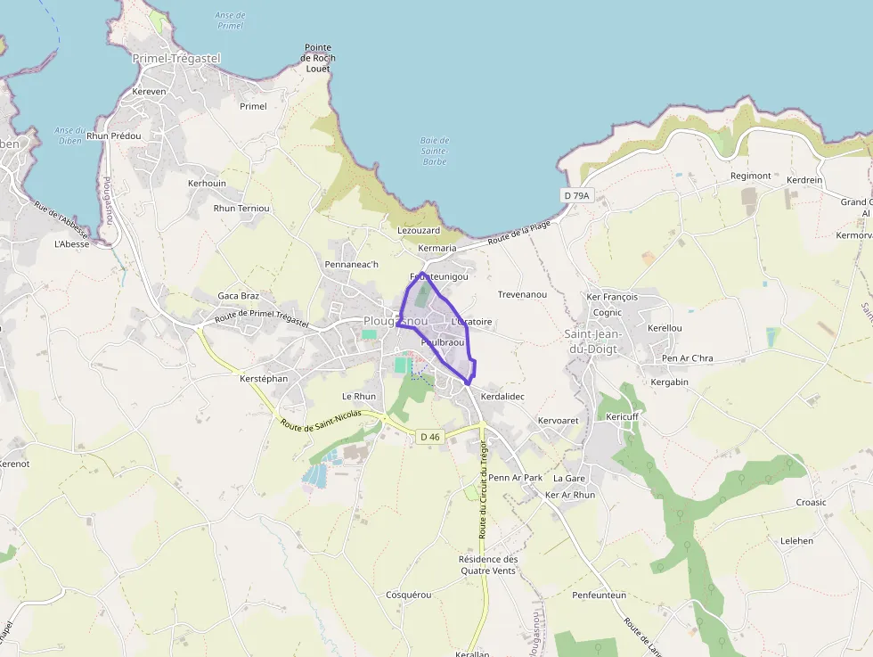 Maison 112 m² quatre pièces à vendre à Plougasnou