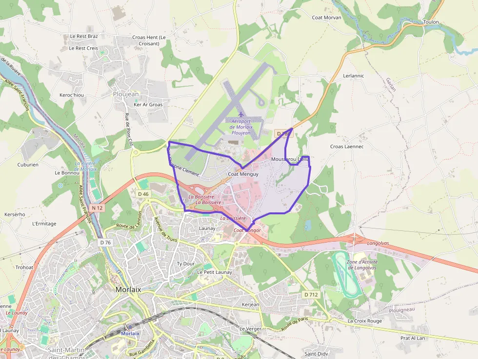 Maison 93 m² quatre pièces à vendre à Morlaix