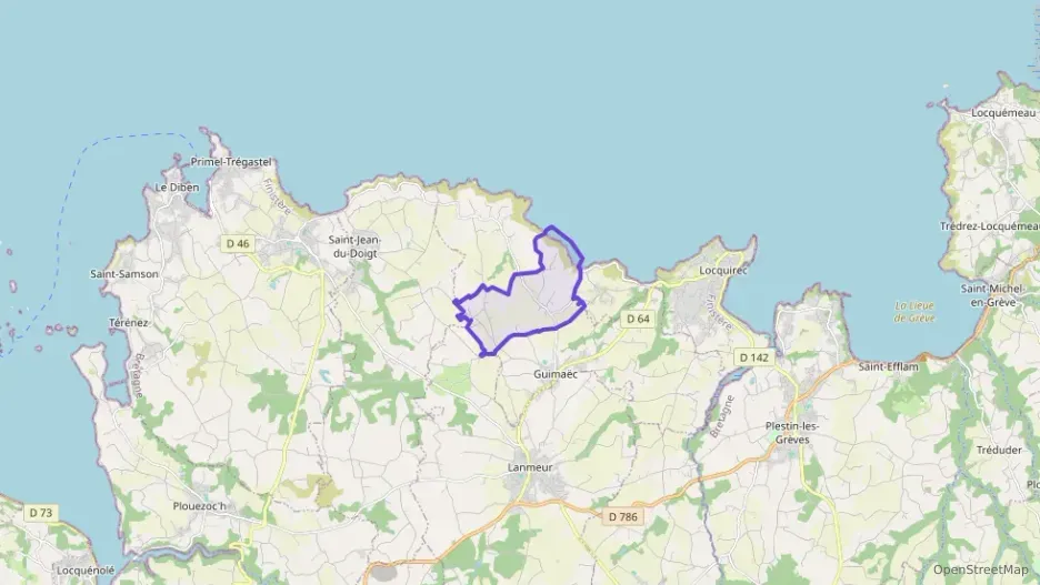 Maison 84 m² trois pièces à vendre à Guimaëc