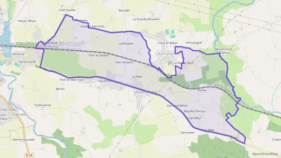 Maison 129 m² cinq pièces à vendre à Rosporden