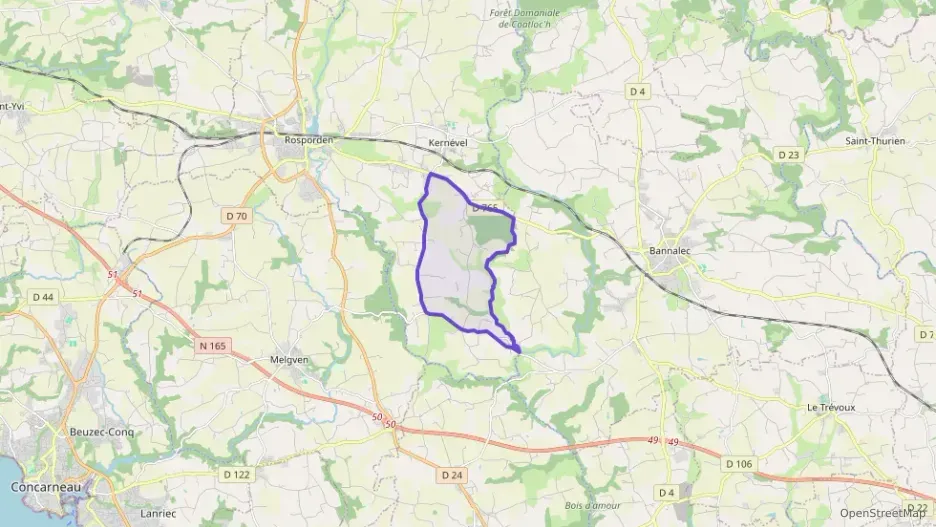 Maison 188 m² six pièces à vendre à Rosporden