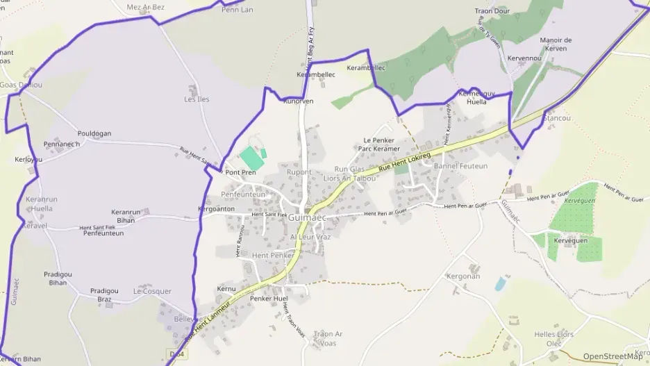 Maison 110 m² cinq pièces à vendre à Guimaëc