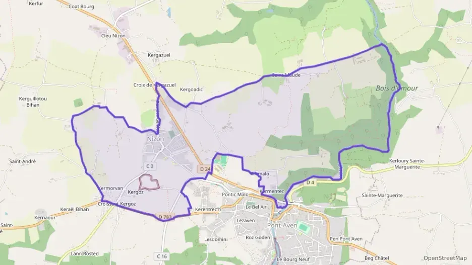 Maison 65 m² deux pieces à vendre à Pont-Aven Maison 65 m² deux pieces à vendre à Pont-Aven