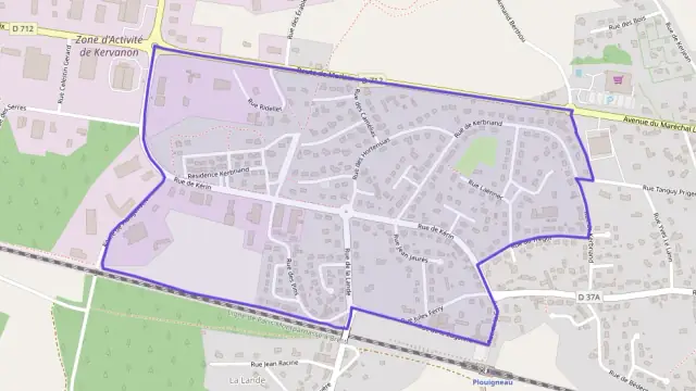 Maison 128 m² quatre pièces à vendre à Plouigneau