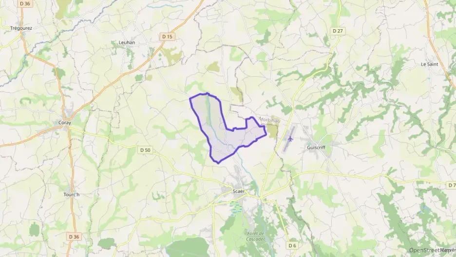 Maison 84 m² trois pièces à vendre à Scaër Maison 84 m² trois pièces à vendre à Scaër