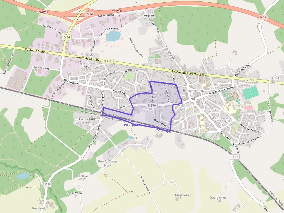 Maison 75 m² trois pièces à vendre à Plouigneau