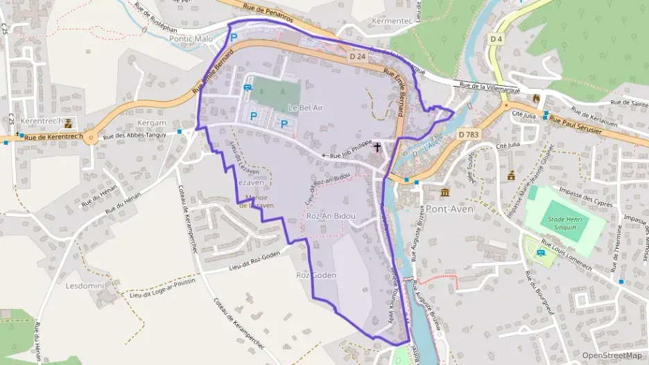 Maison 149 m² cinq pièces à vendre à Pont-Aven Maison 149 m² cinq pièces à vendre à Pont-Aven