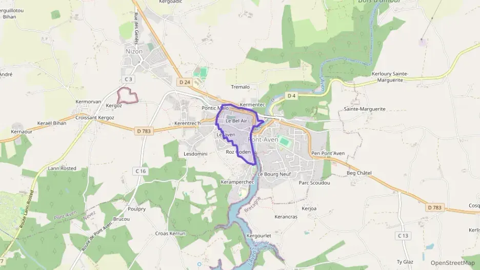 Maison 149 m² cinq pièces à vendre à Pont-Aven Maison 149 m² cinq pièces à vendre à Pont-Aven