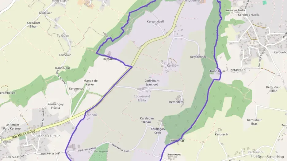 Maison 121 m² six pièces à vendre à Guimaëc